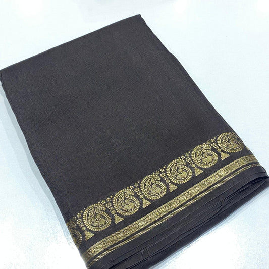 Semi Mysore Silk Saree