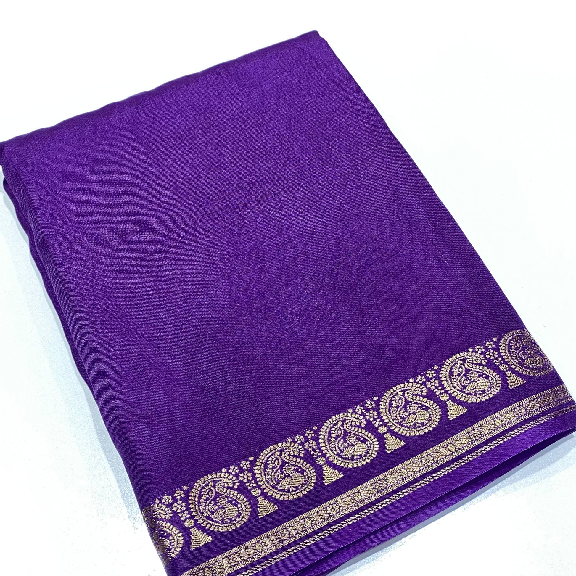 Semi Mysore Silk Saree