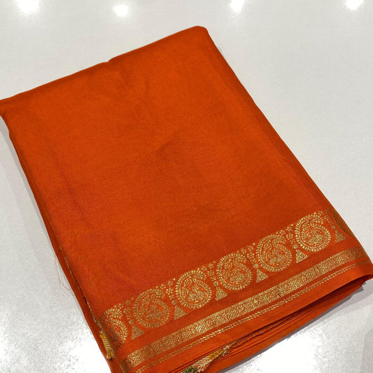 Semi Mysore Silk Saree