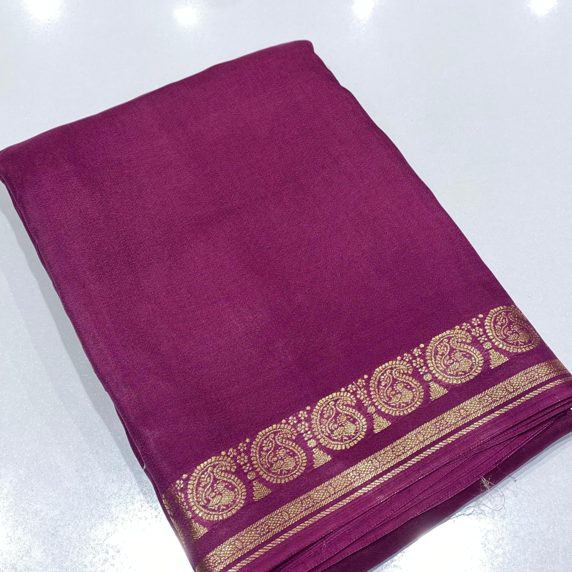 Semi Mysore Silk Saree