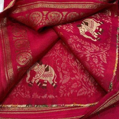 Semi Mysore Silk Saree
