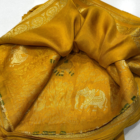 Semi Mysore Silk Saree