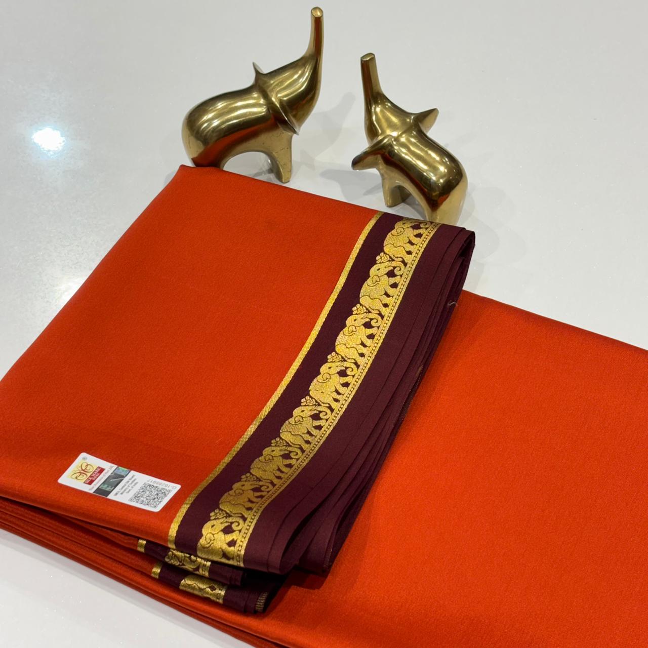 Pure Mysore Silk Saree