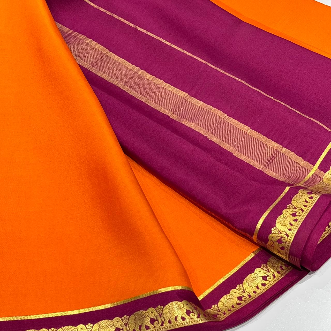 Pure Mysore Silk Saree