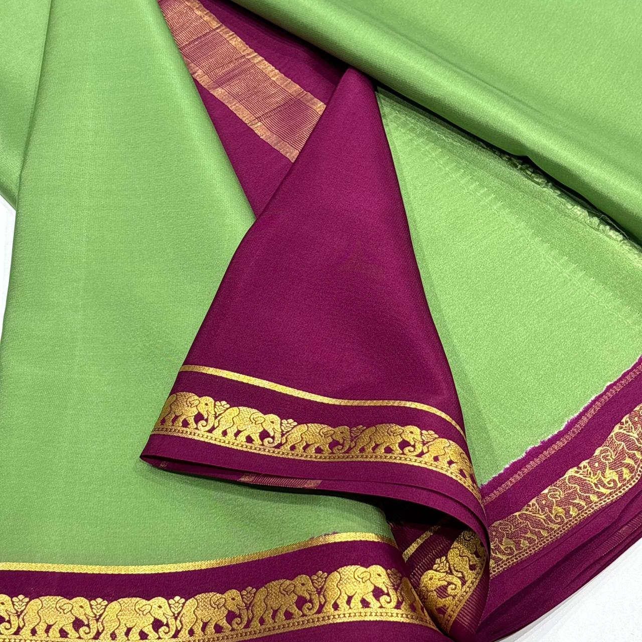 Pure Mysore Silk Saree