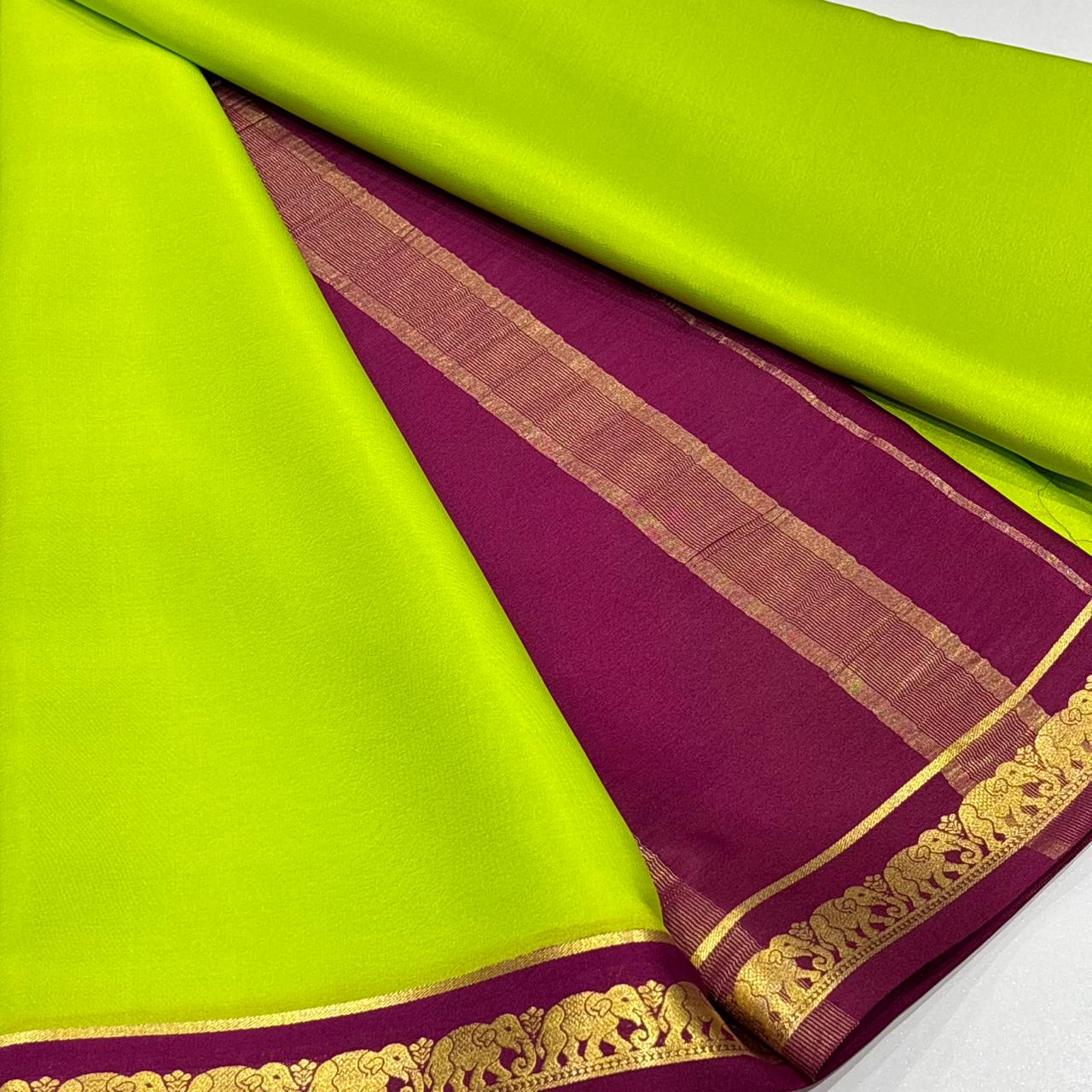 Pure Mysore Silk Saree