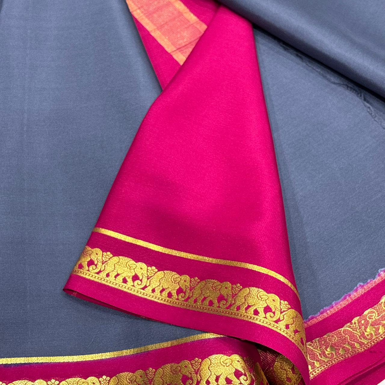 Pure Mysore Silk Saree