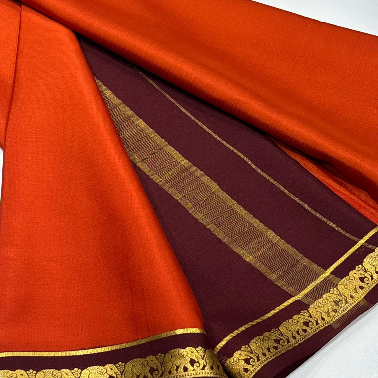Pure Mysore Silk Saree