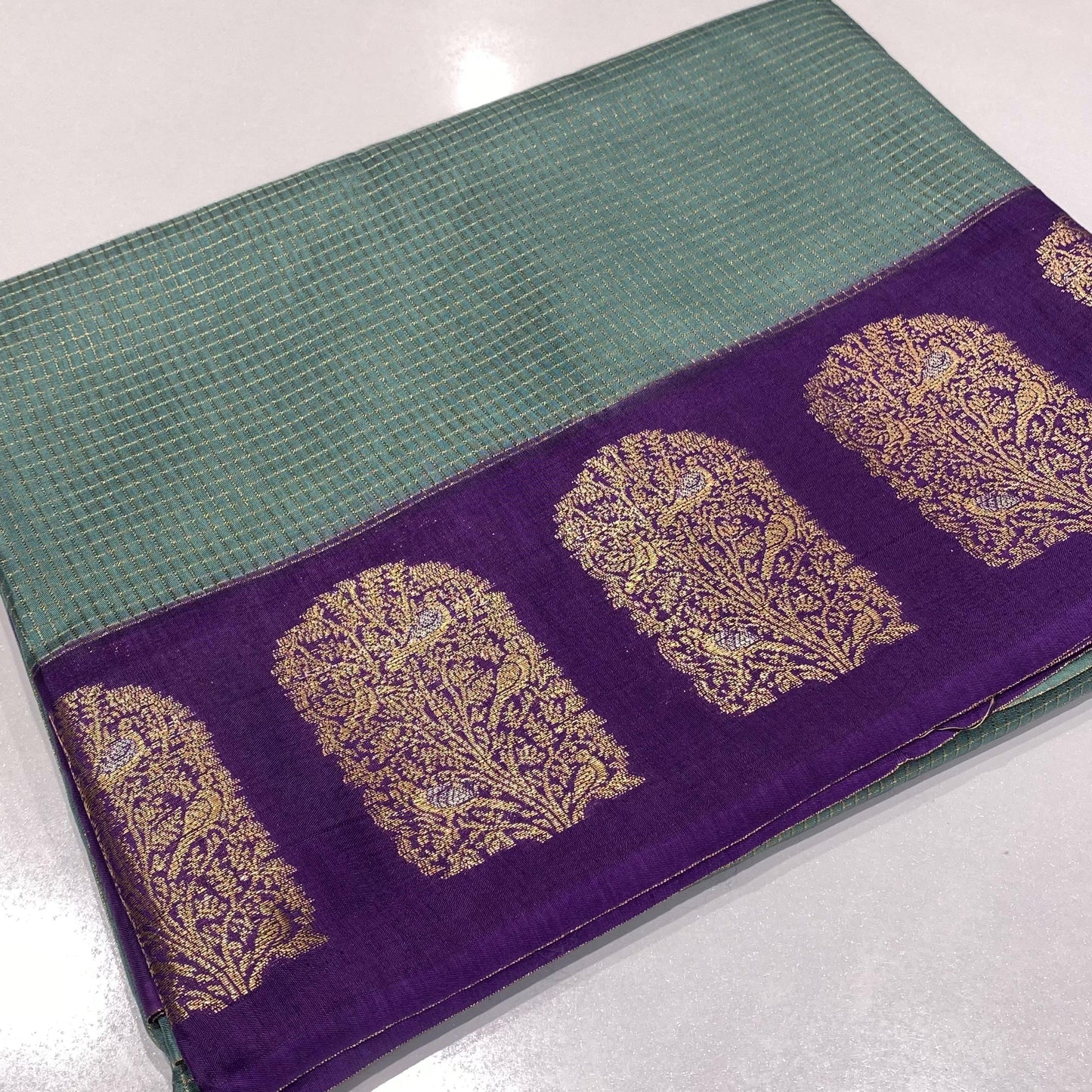 Designer Mysore Crepe Saree