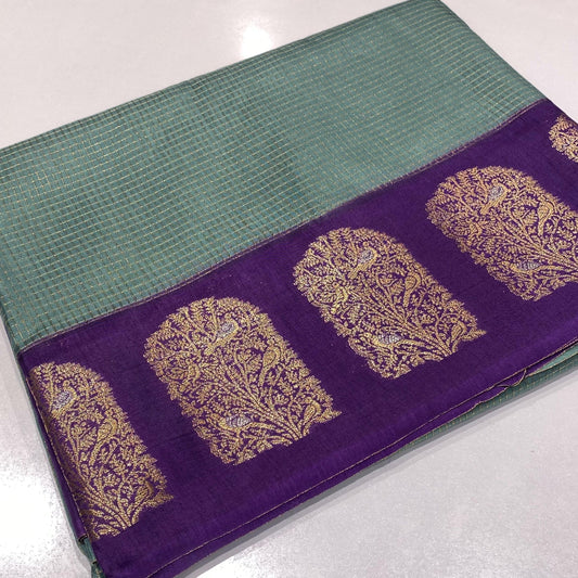 Designer Mysore Crepe Saree