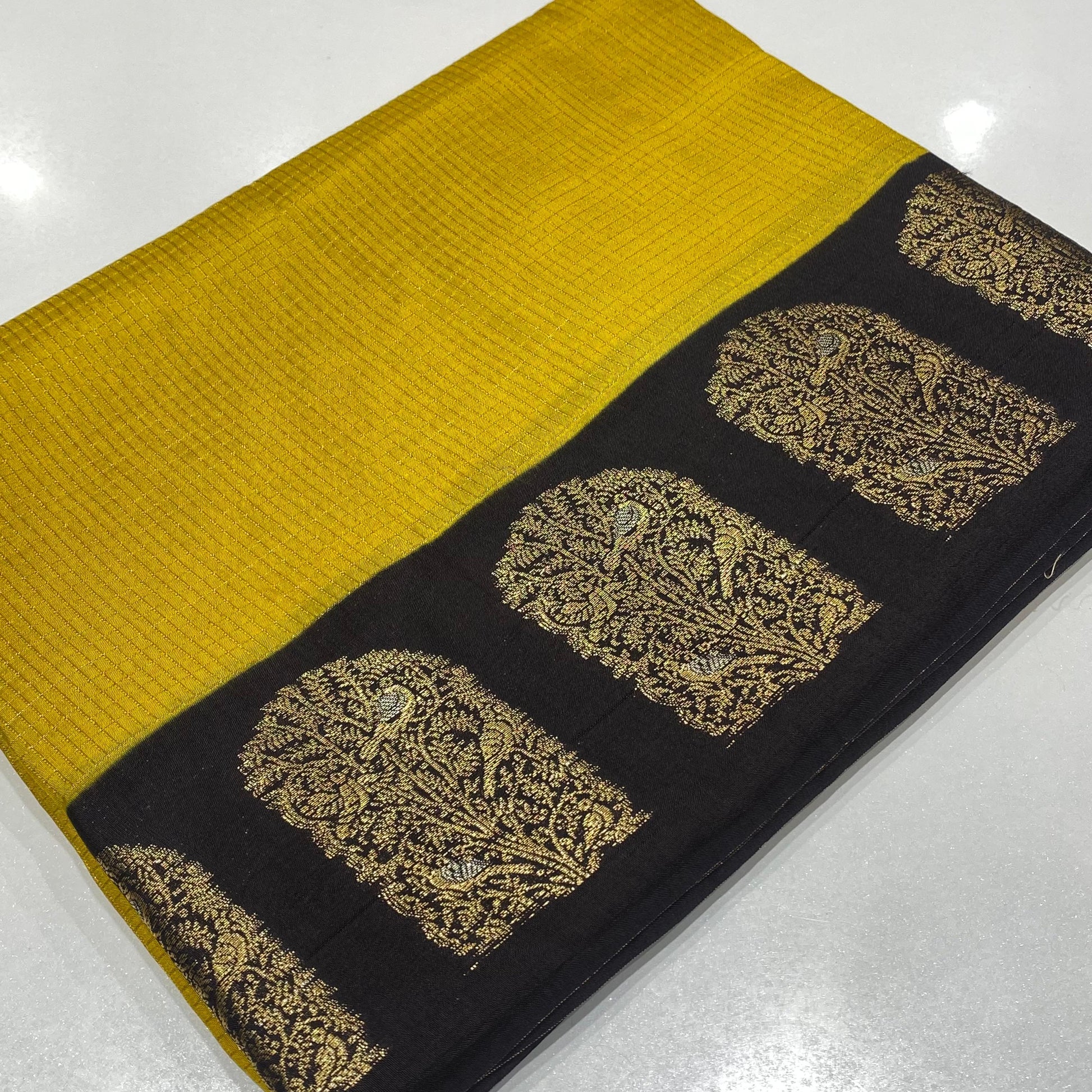 Designer Mysore Crepe Saree