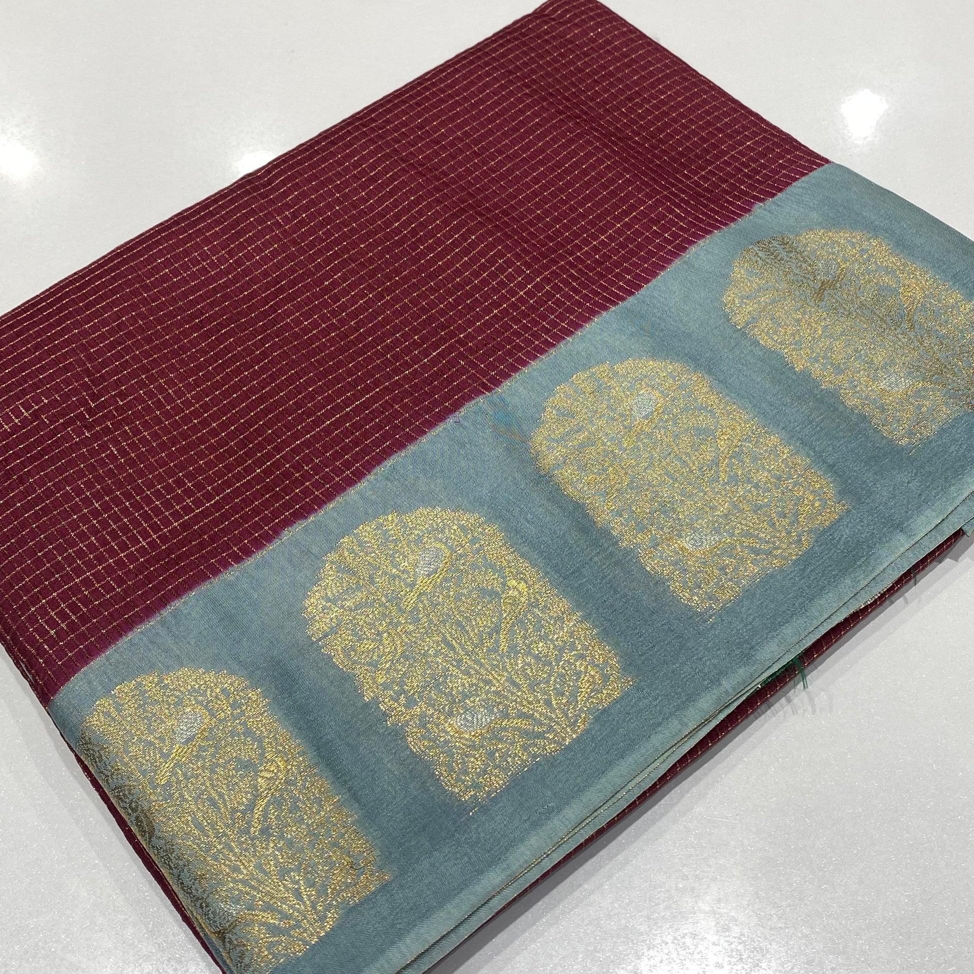 Designer Mysore Crepe Saree
