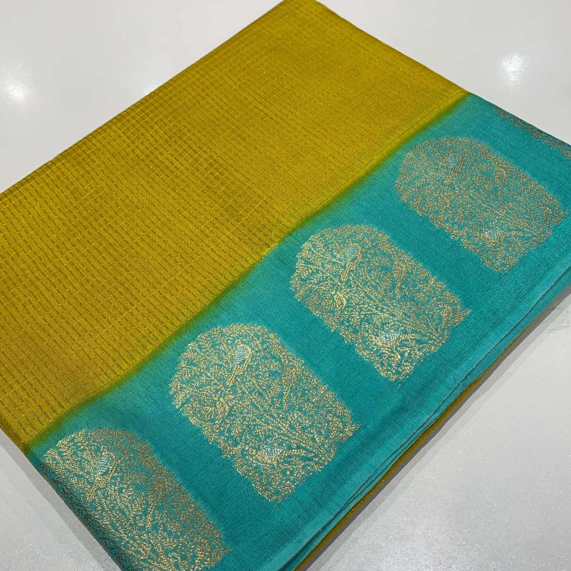 Designer Mysore Crepe Saree