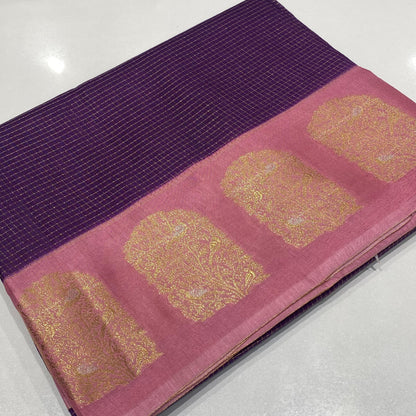 Designer Mysore Crepe Saree