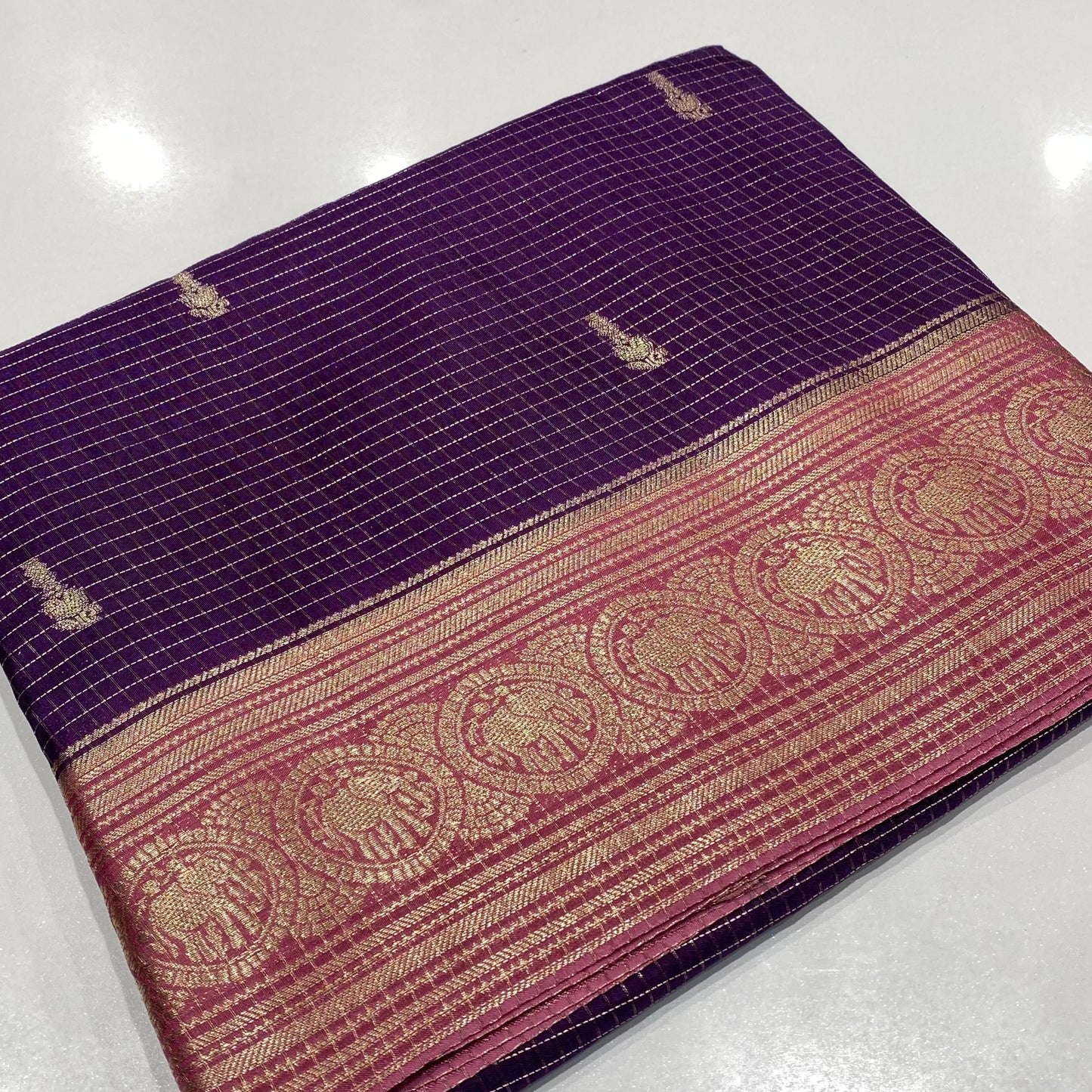 Semi Mysore Silk Saree