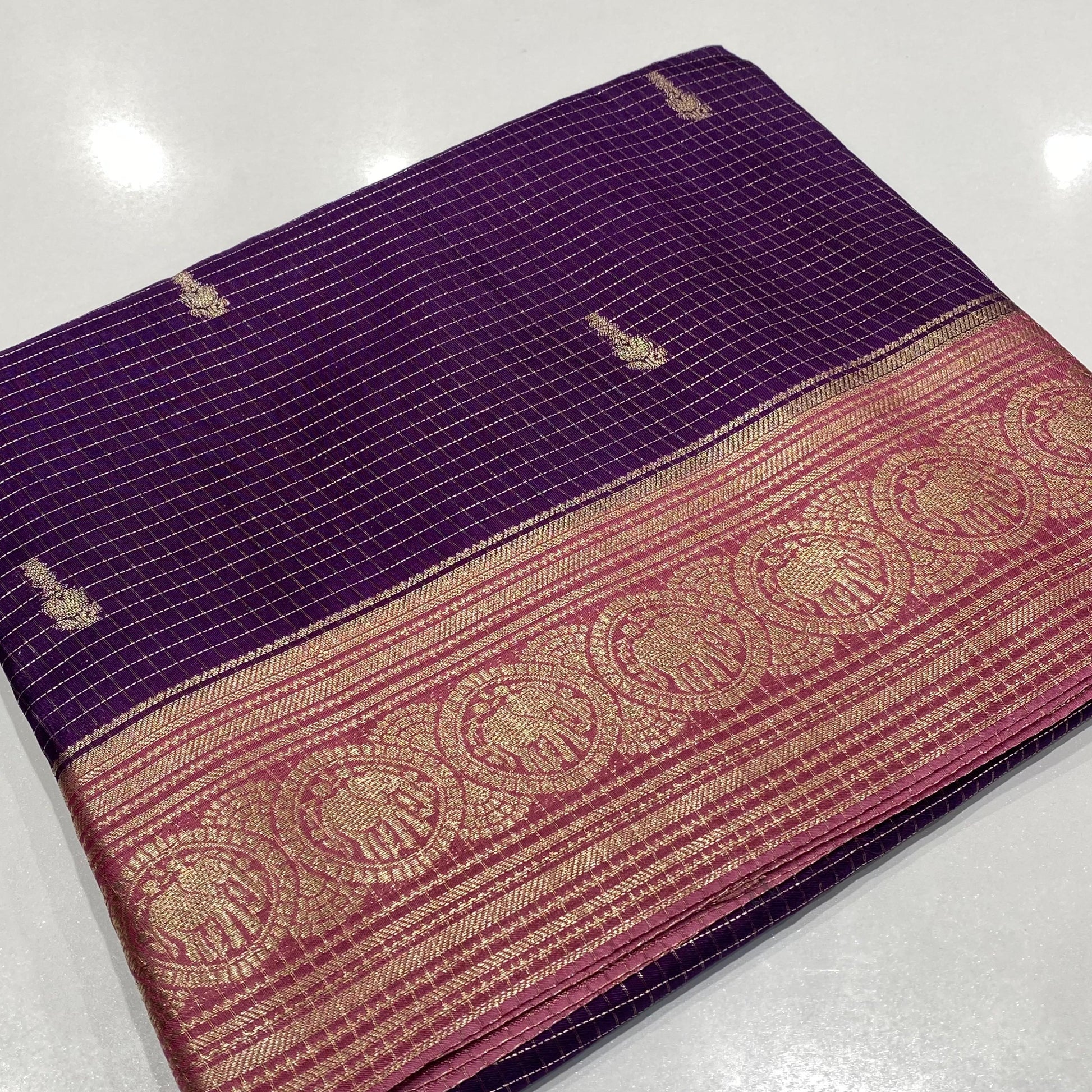 Semi Mysore Silk Saree