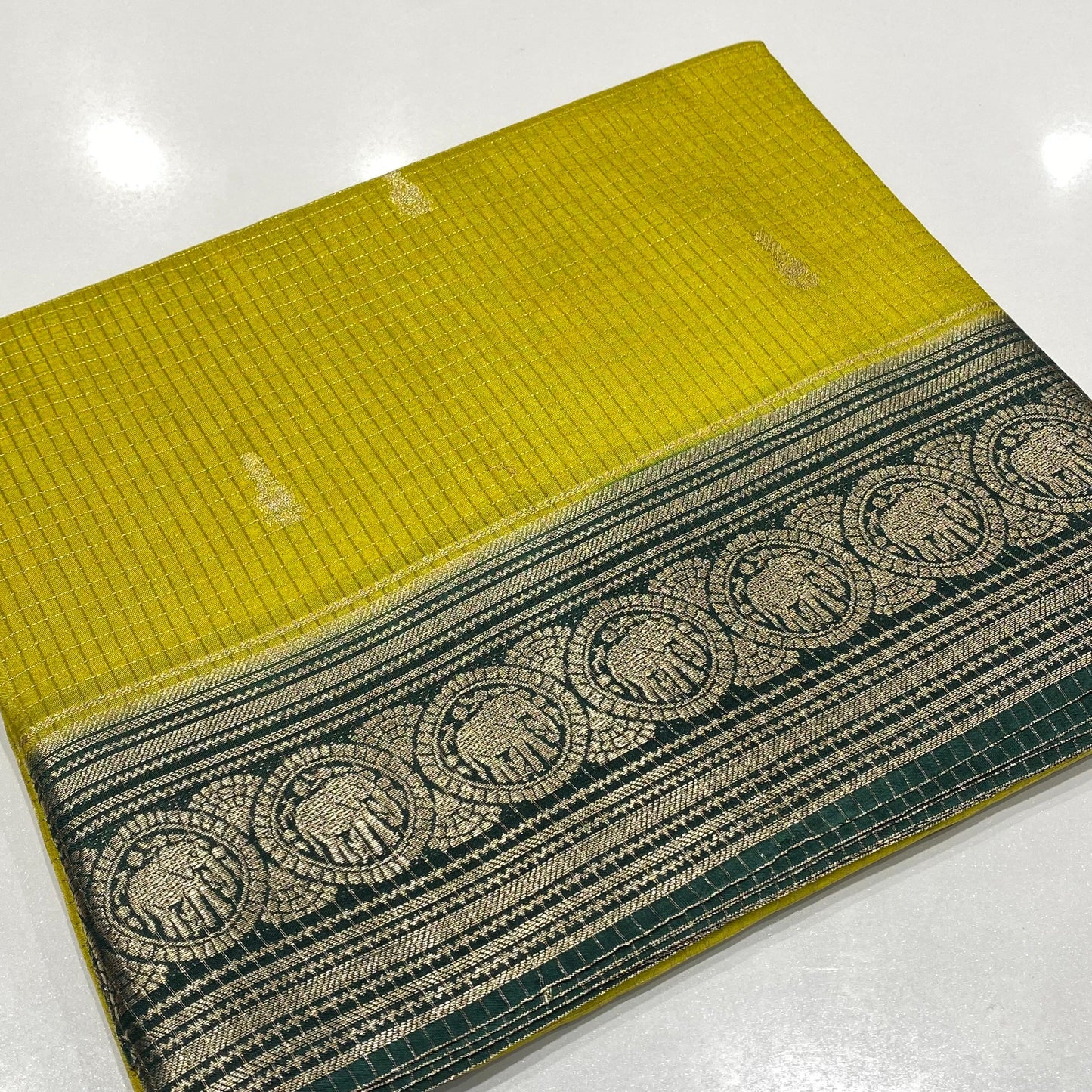 Semi Mysore Silk Saree