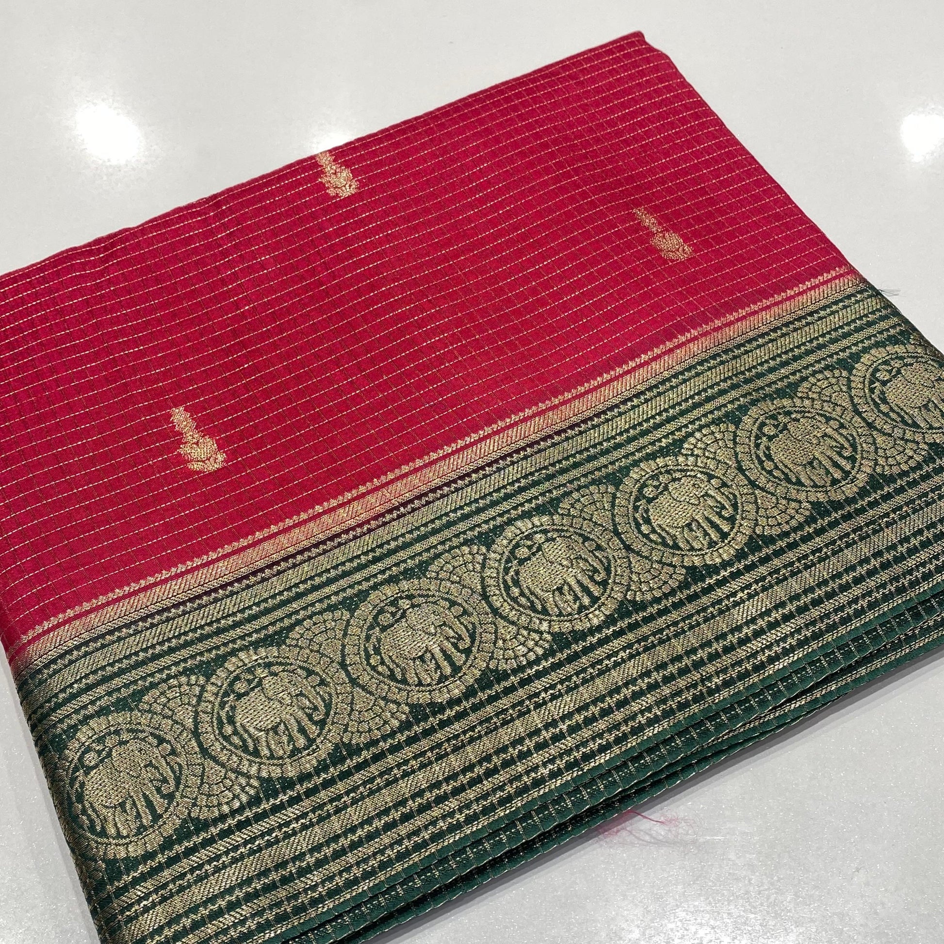 Semi Mysore Silk Saree