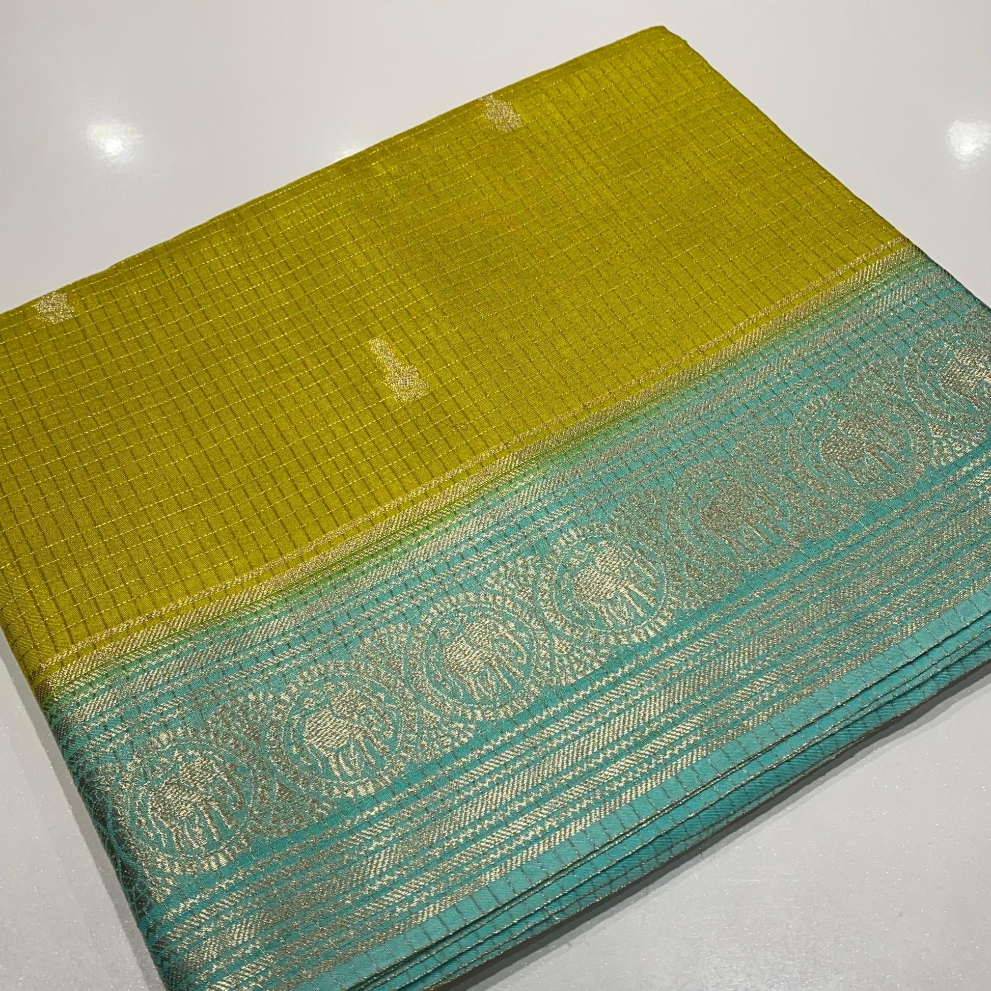 Semi Mysore Silk Saree