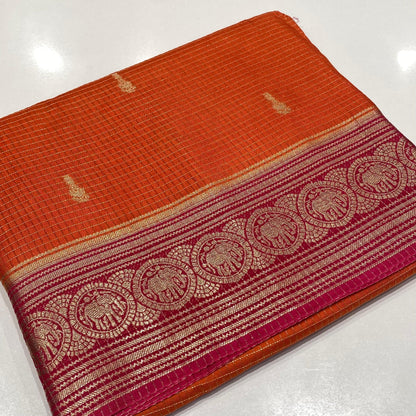 Semi Mysore Silk Saree