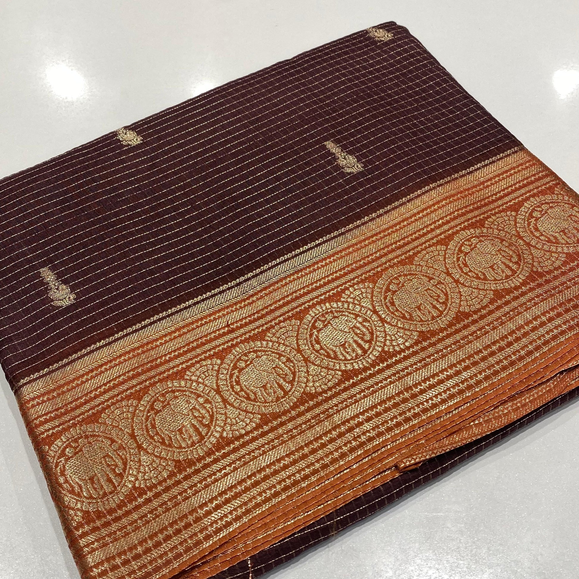 Semi Mysore Silk Saree