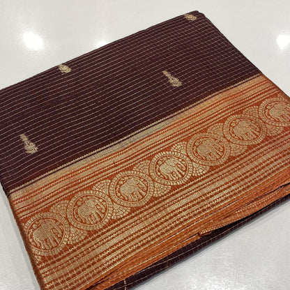 Semi Mysore Silk Saree