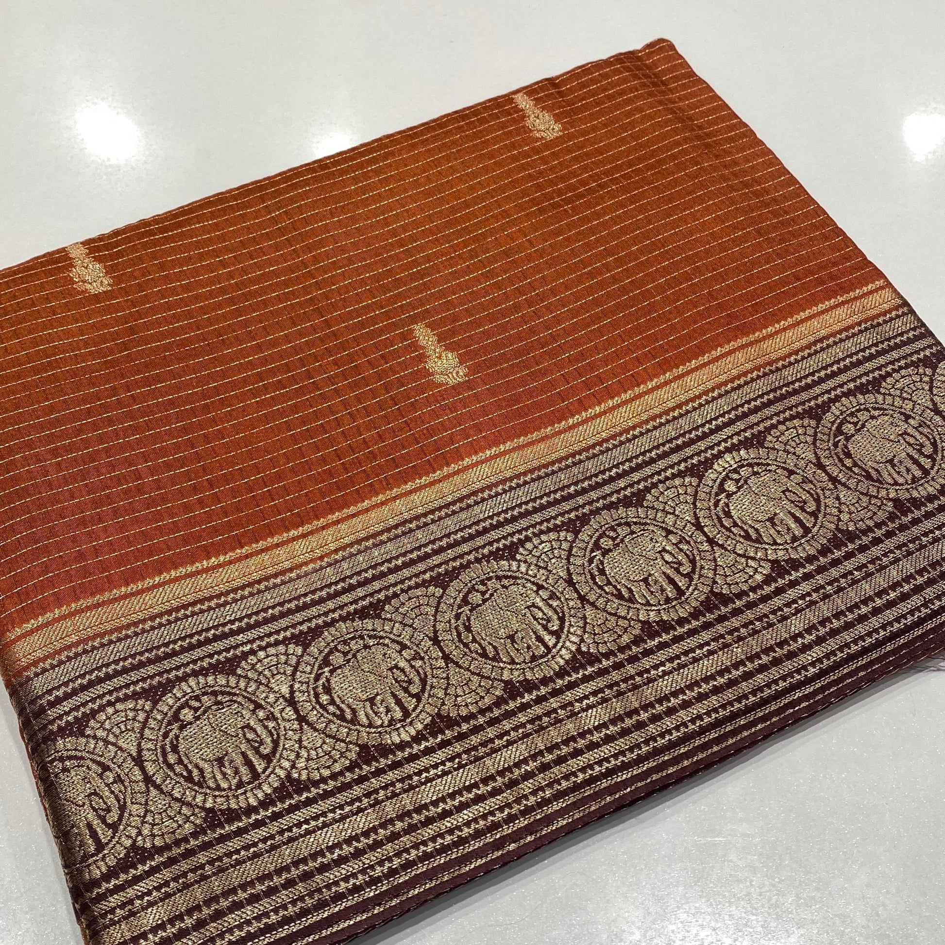 Semi Mysore Silk Saree