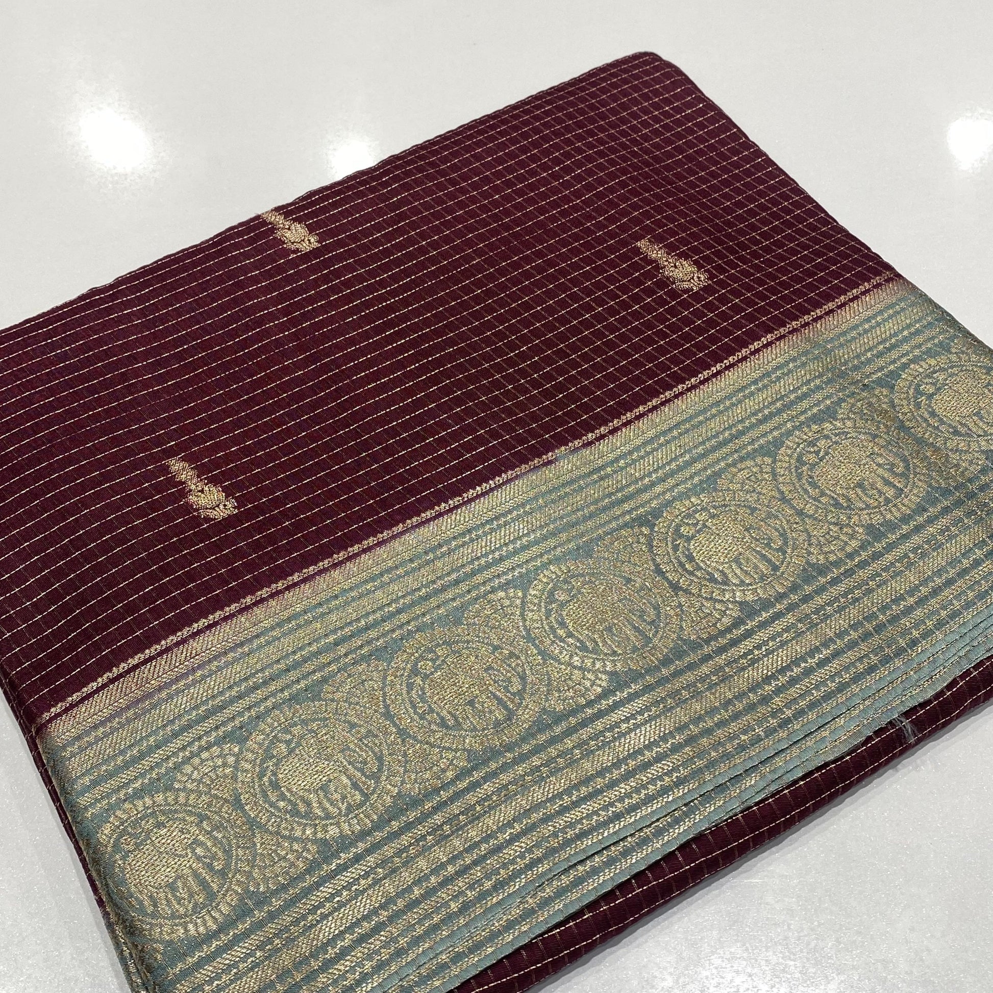 Semi Mysore Silk Saree