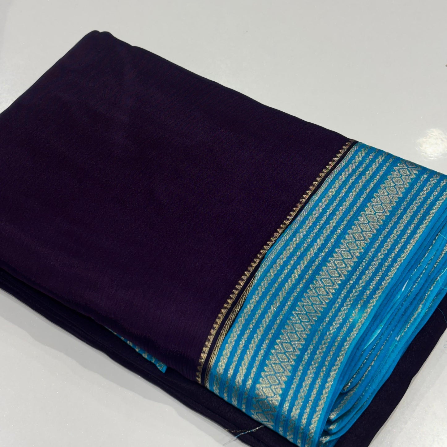 Wrinkle Crepe Saree