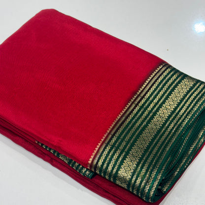 Wrinkle Crepe Saree