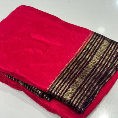 Wrinkle Crepe Saree