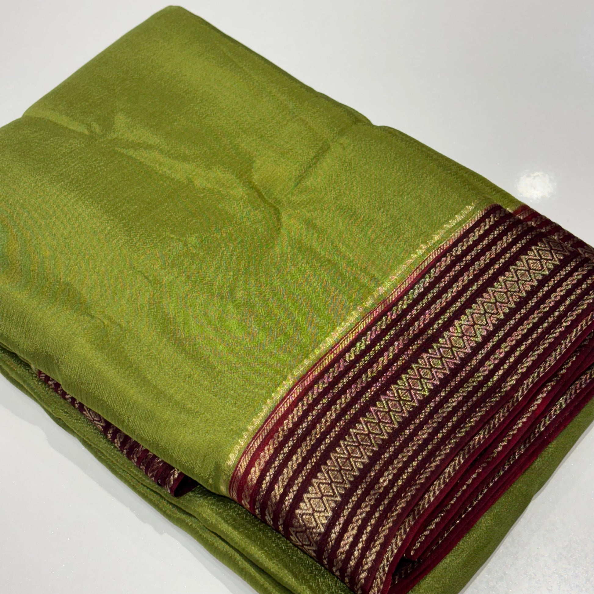 Wrinkle Crepe Saree