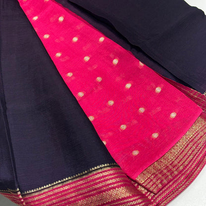 Wrinkle Crepe Saree
