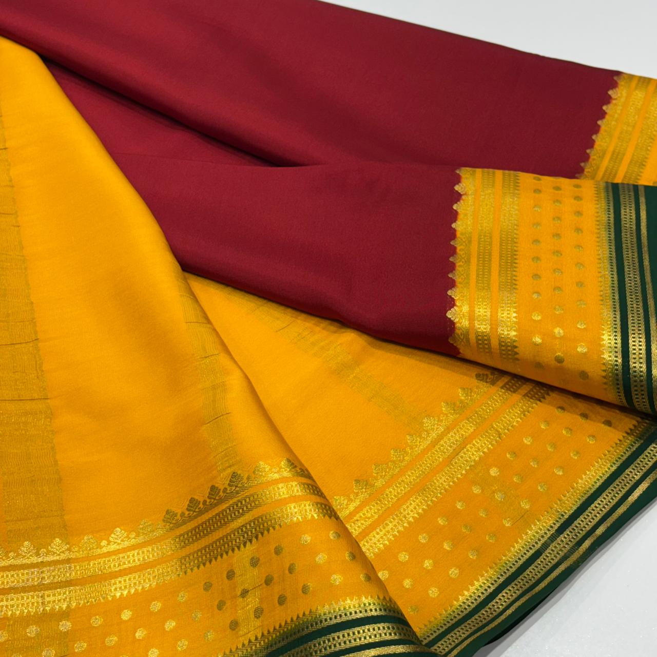 Pure Mysore Silk Saree