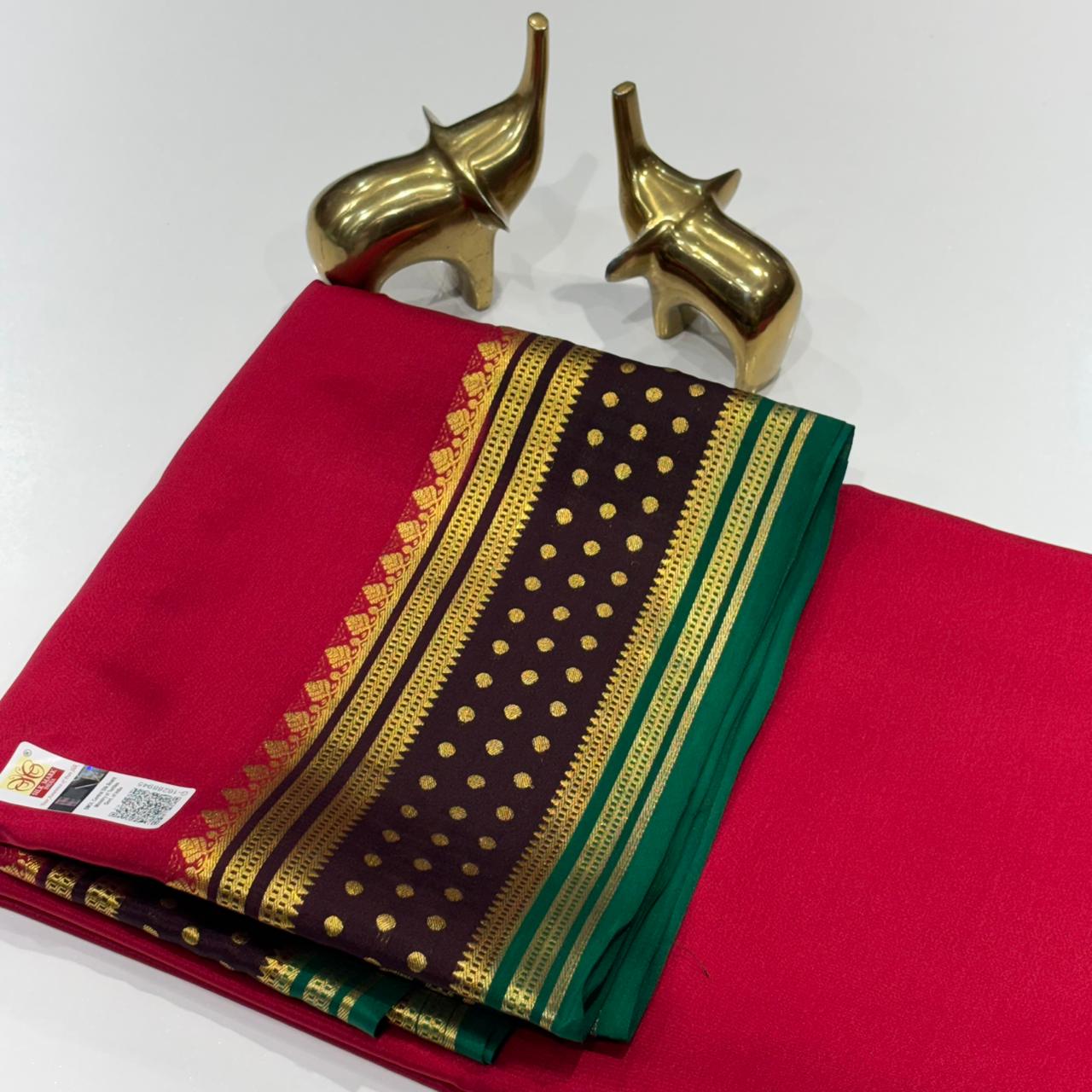 Pure Mysore Silk Saree