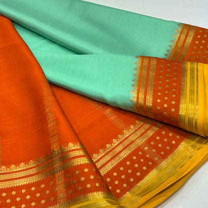 Pure Mysore Silk Saree | 120 grams | Chukki Bentex