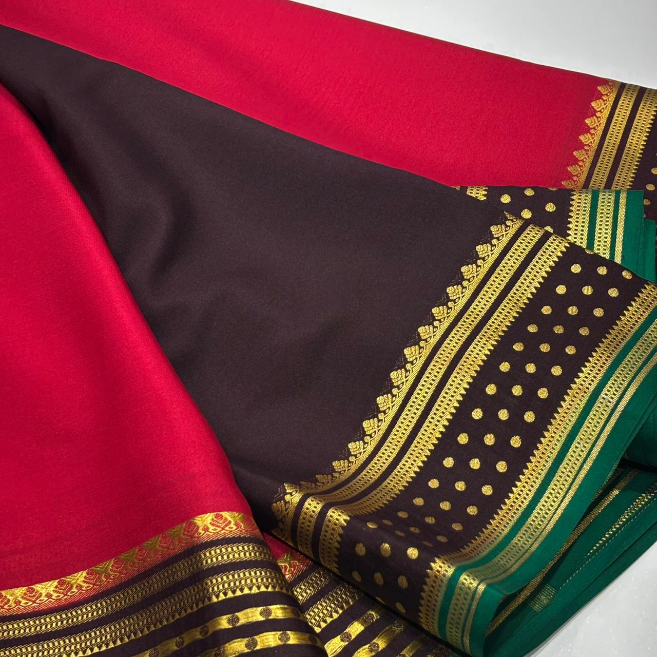 Pure Mysore Silk Saree