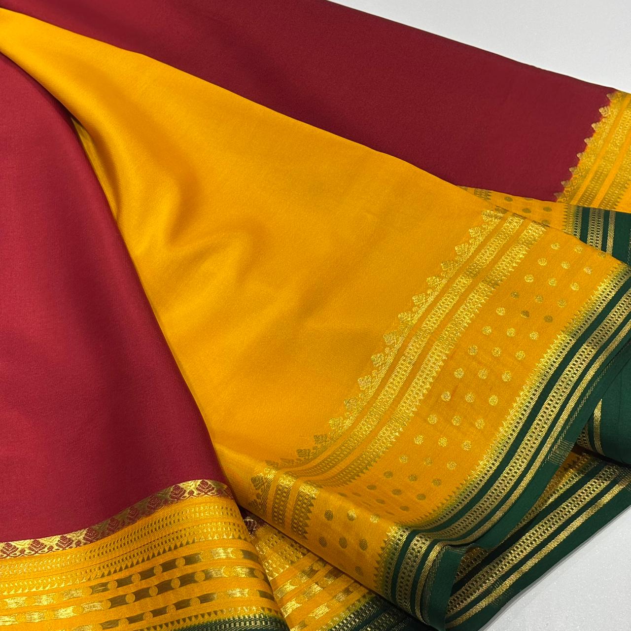 Pure Mysore Silk Saree