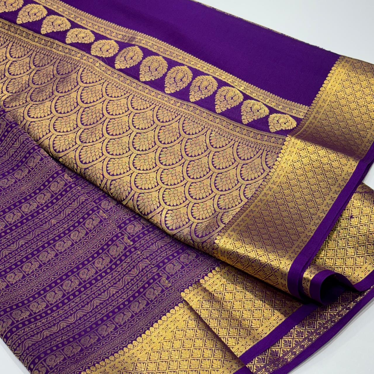 Pure Mysore Silk Saree