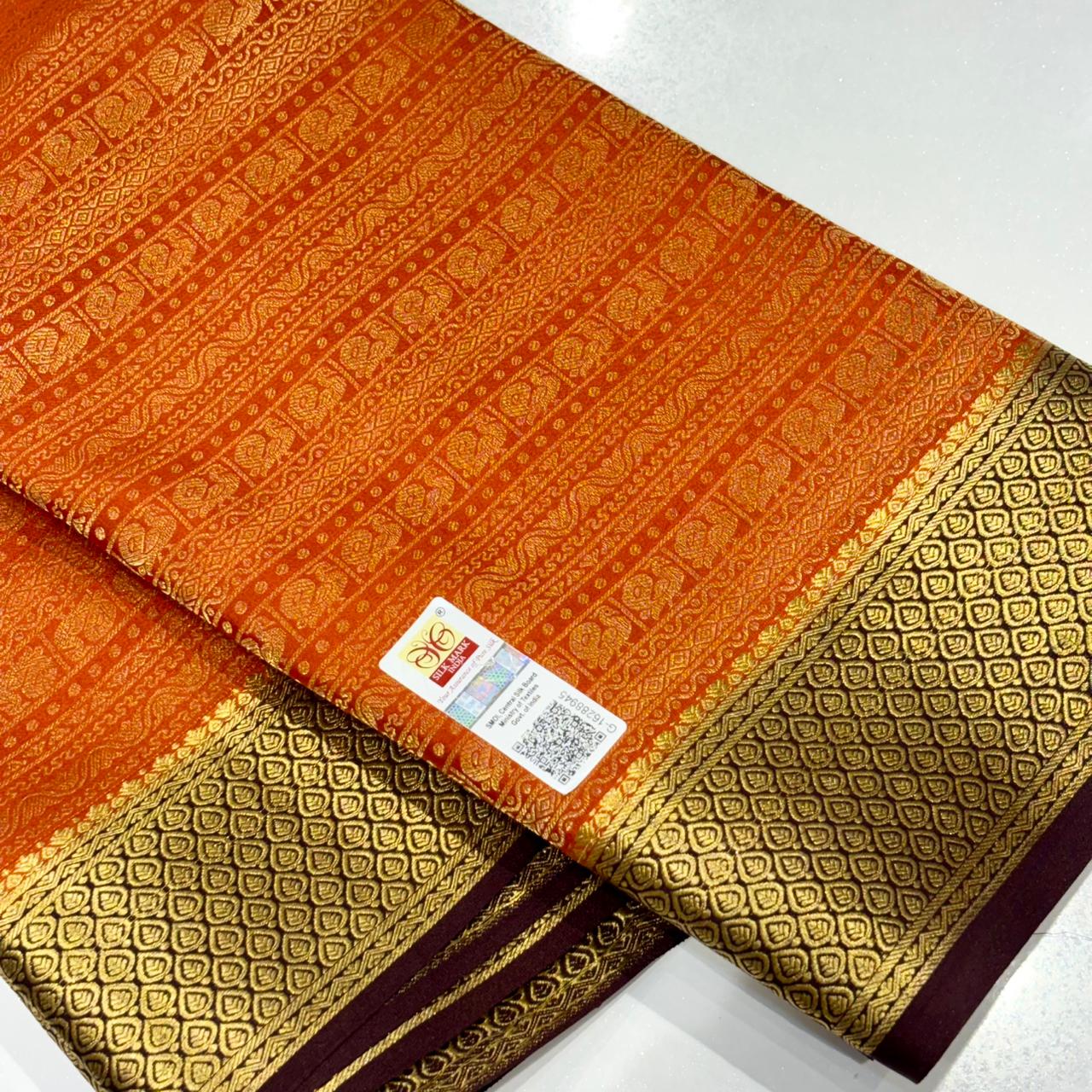 Pure Mysore Silk Saree