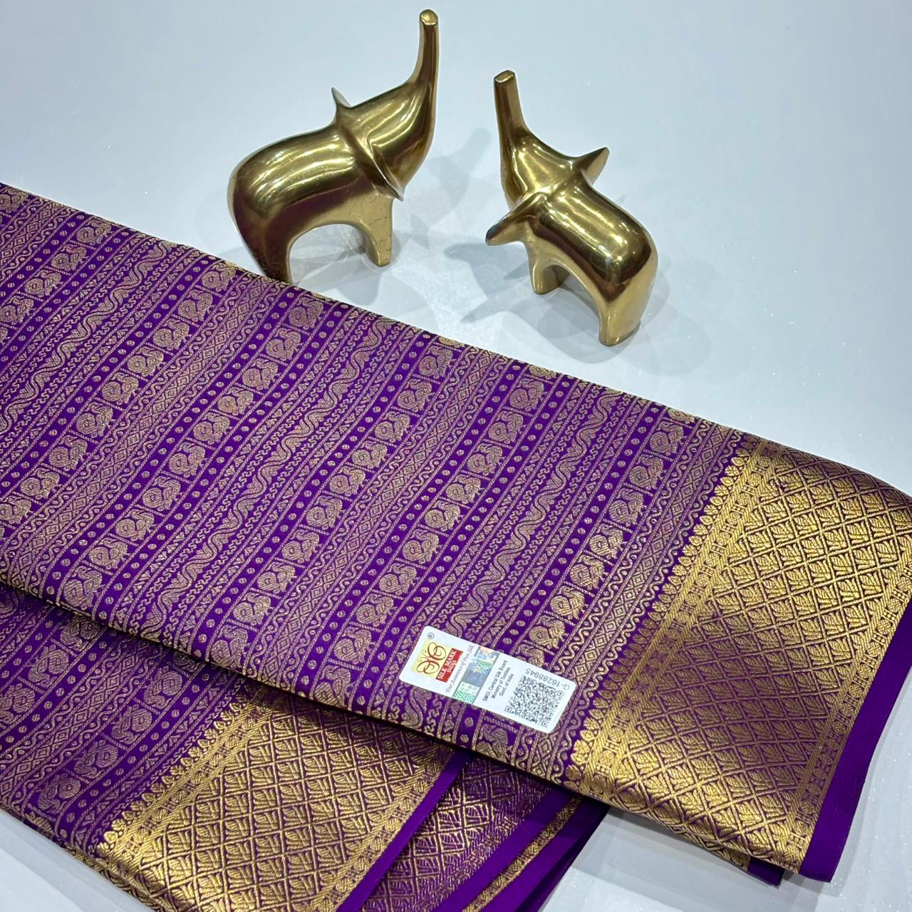 Pure Mysore Silk Saree