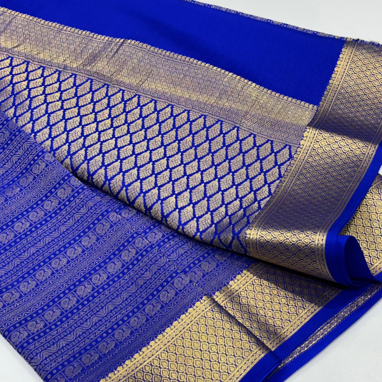 Pure Mysore Silk Saree