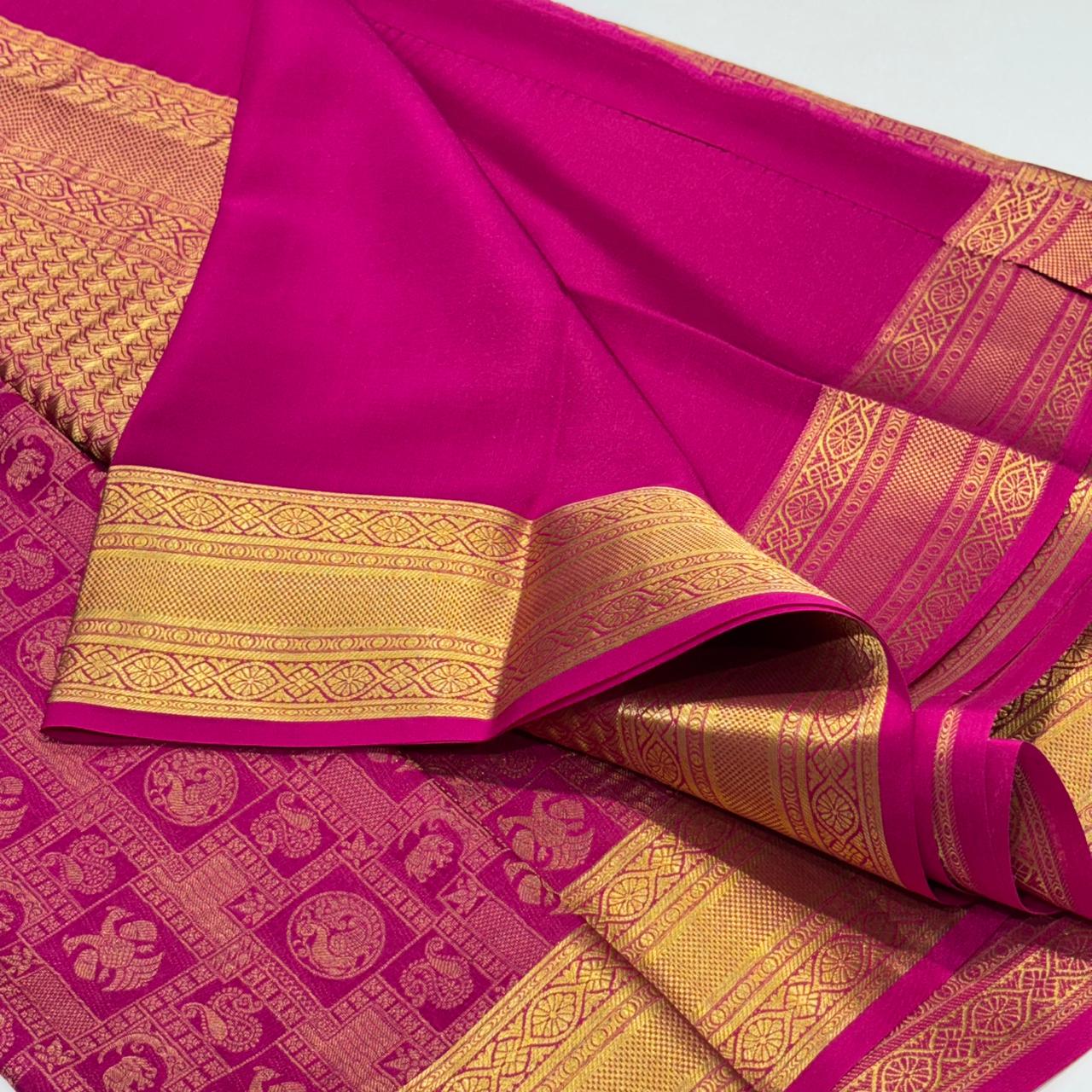 Pure Mysore Silk Saree