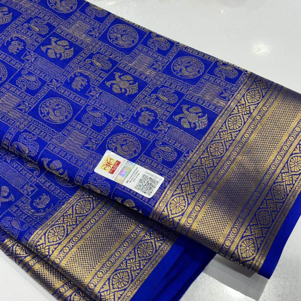 Pure Mysore Silk Saree