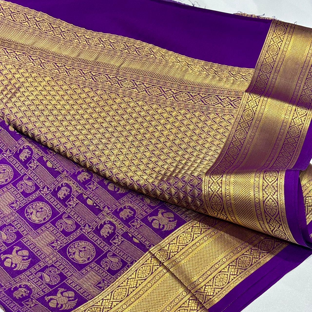 Pure Mysore Silk Saree