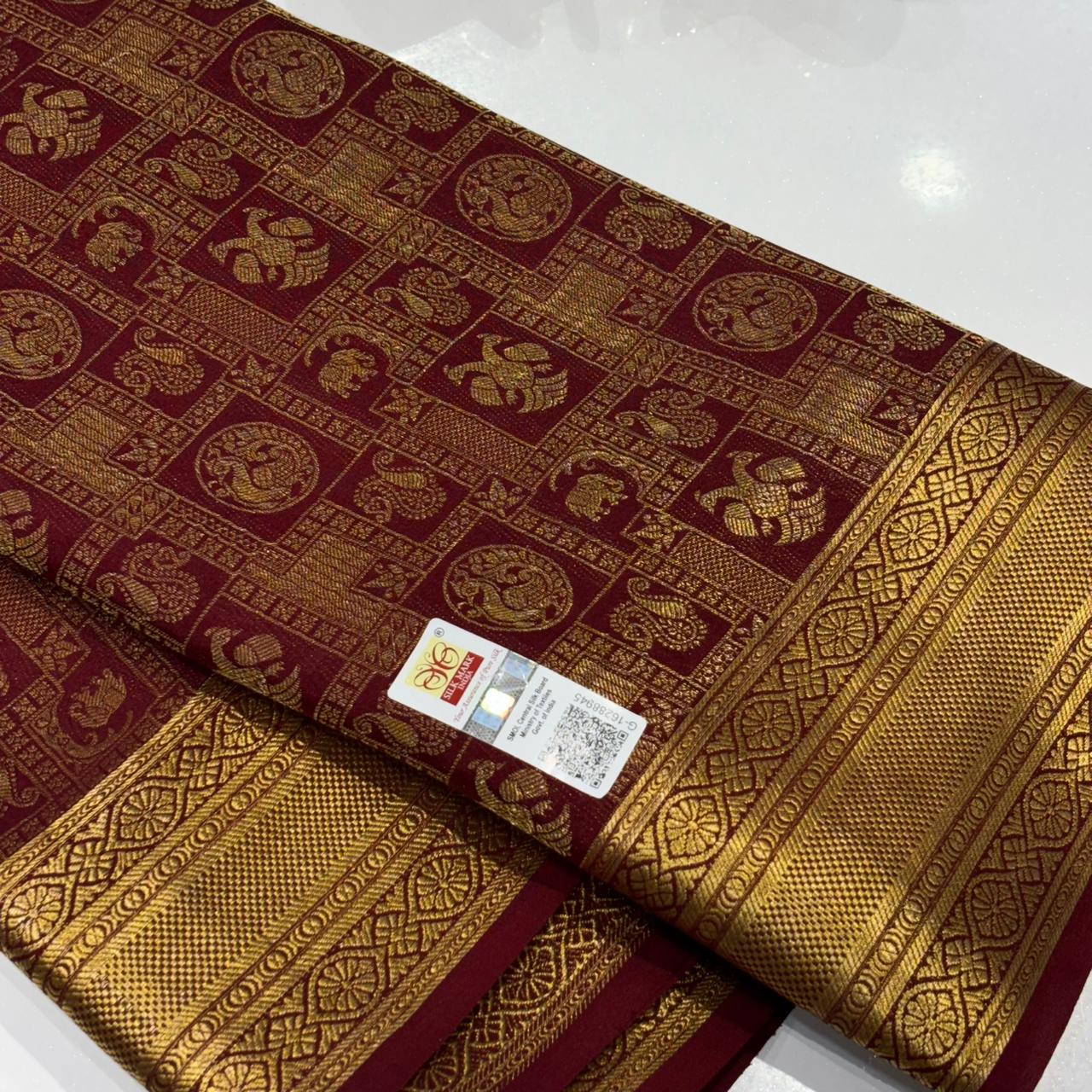 Pure Mysore Silk Saree