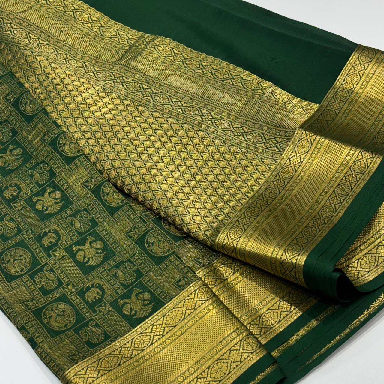 Pure Mysore Silk Saree