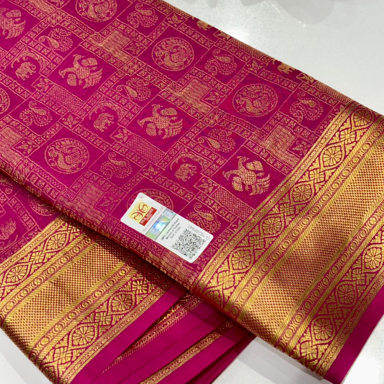 Pure Mysore Silk Saree