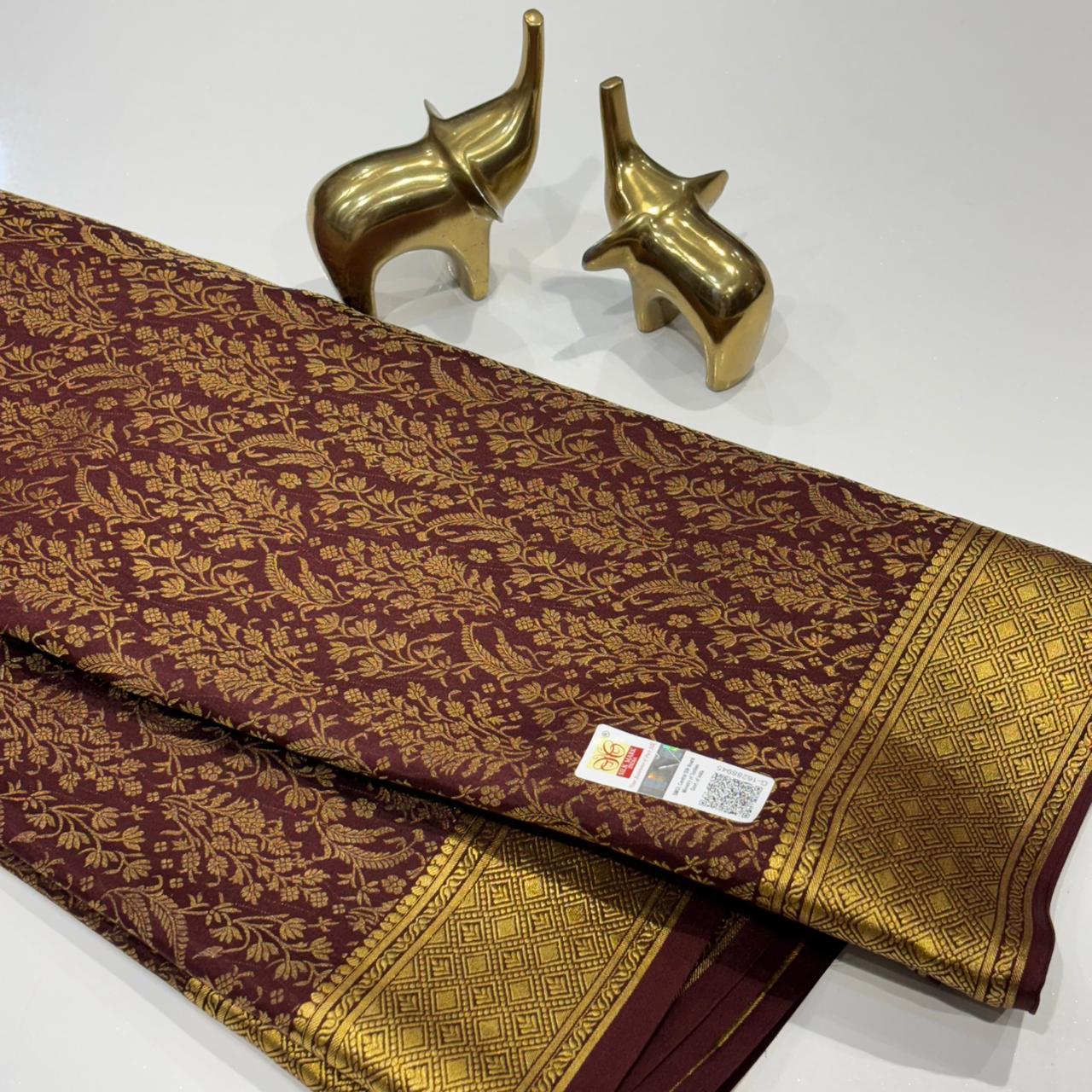 Pure Mysore Silk Saree