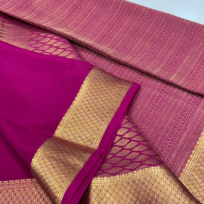Pure Mysore Silk Saree